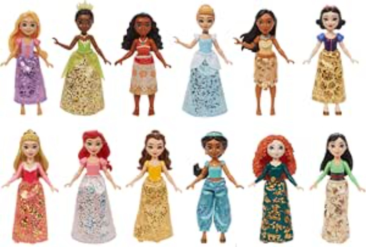 DISNEY PRINCESA MUECA MINI 9CM SURT