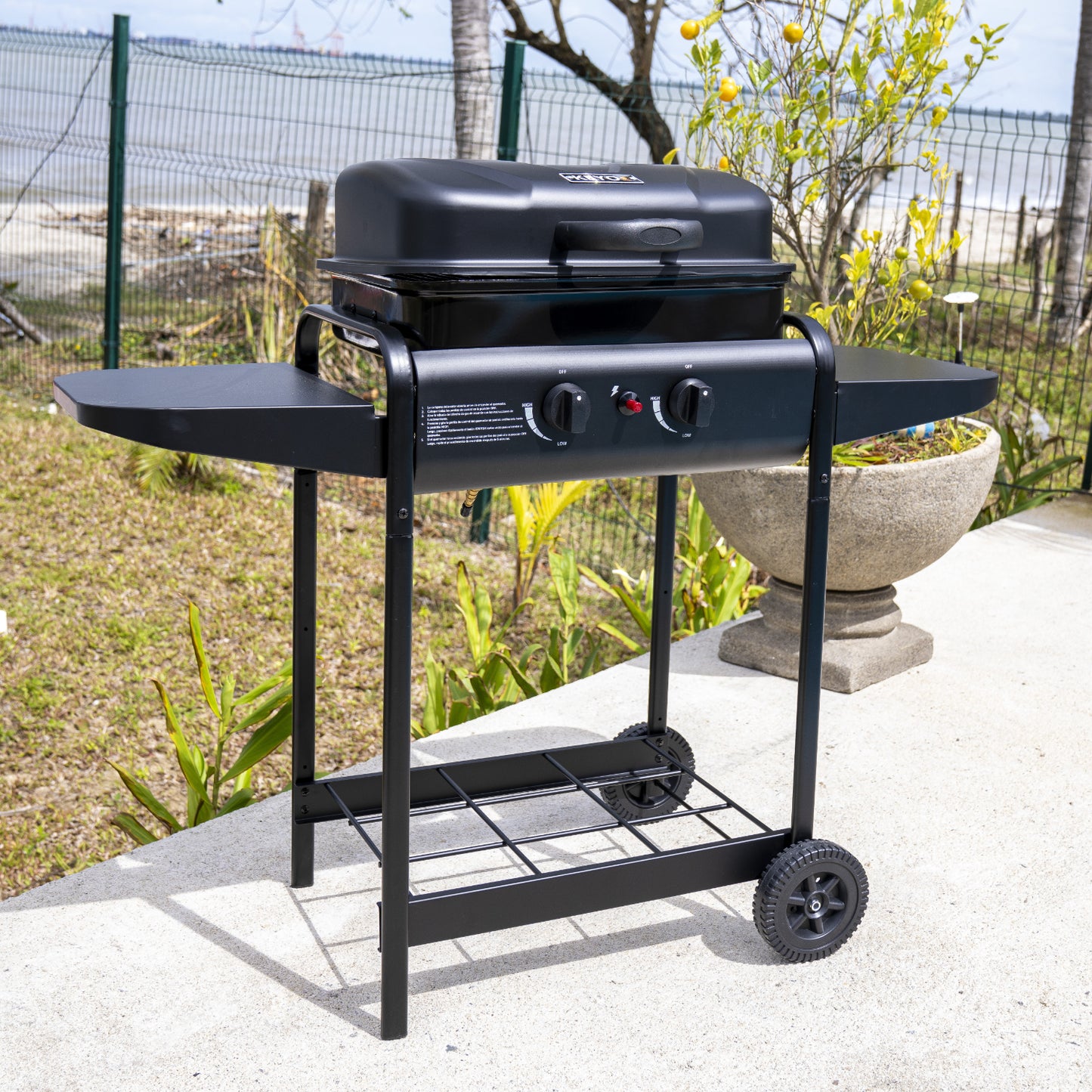 ANAFRE DGAS 2 PERILLA C MESA RUEDAS