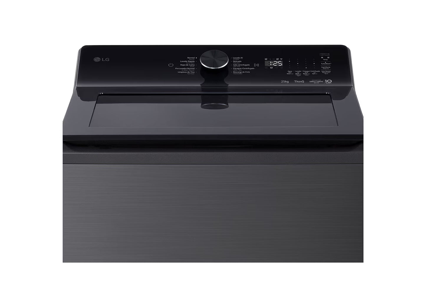 LAVADORA 25KG SMART INVERTER BLACK