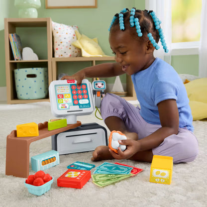 FISHER PRICE CAJA REGISTRADORA ESCANEA