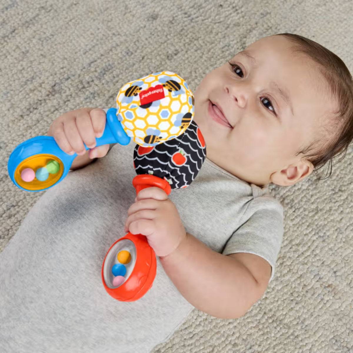 FISHER PRICE MARACAS DIVERTIDAS DBOSQUE