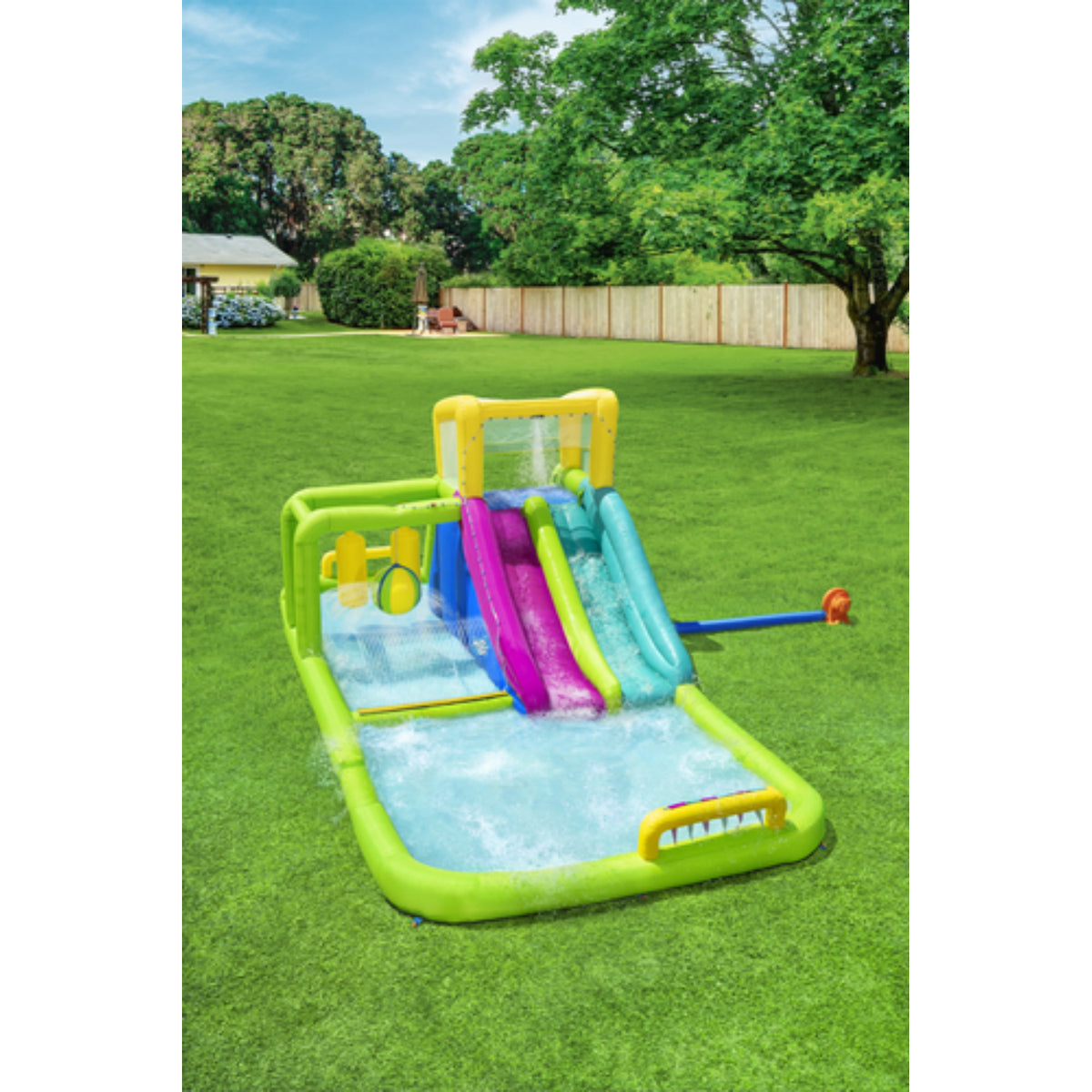 MEGAPARQUE ACUATICO INFLABLE 4.12X2.01M