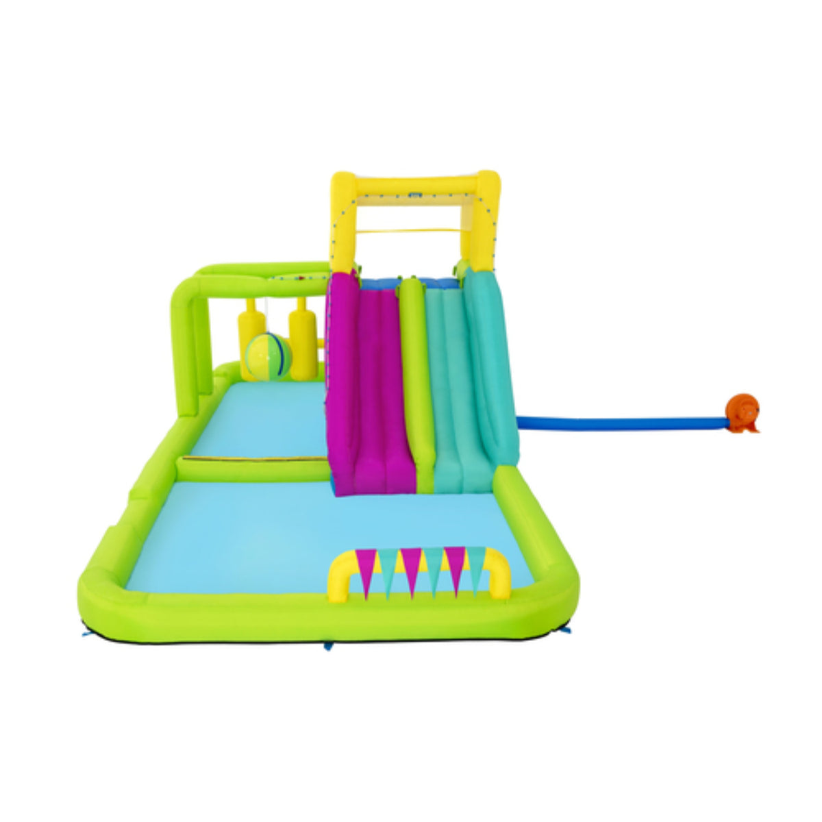 MEGAPARQUE ACUATICO INFLABLE 4.12X2.01M