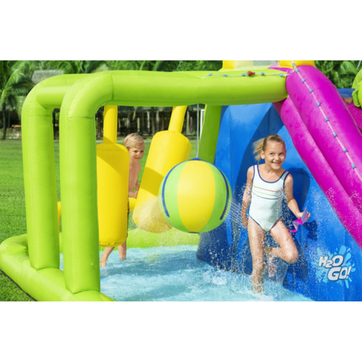 MEGAPARQUE ACUATICO INFLABLE 4.12X2.01M