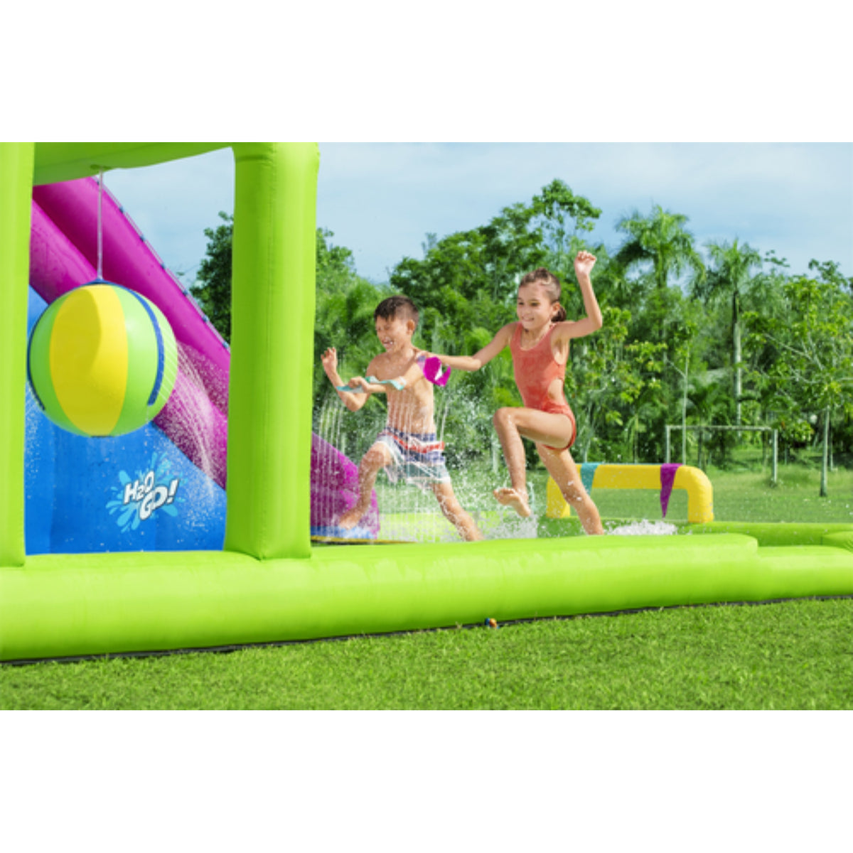 MEGAPARQUE ACUATICO INFLABLE 4.12X2.01M