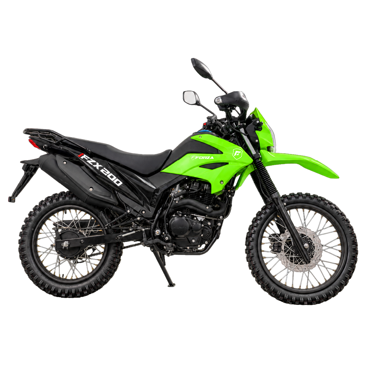 MOTOCICLETA FORZA FZX200 VERDE