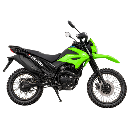 MOTOCICLETA FORZA FZX200 VERDE
