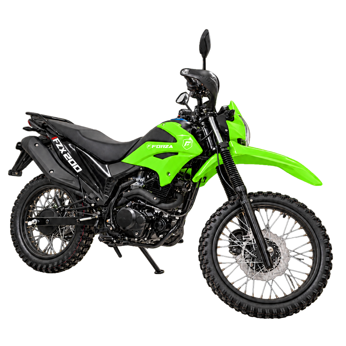 MOTOCICLETA FORZA FZX200 VERDE