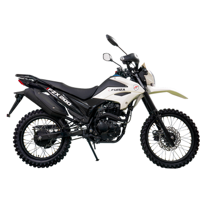 MOTOCICLETA FORZA FZX200 BLANCO