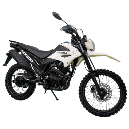MOTOCICLETA FORZA FZX200 BLANCO