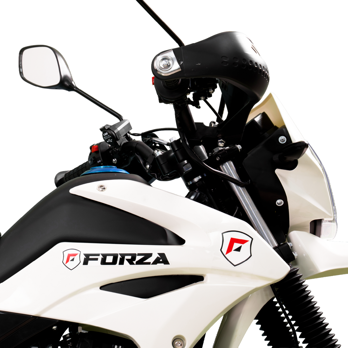 MOTOCICLETA FORZA FZX200 BLANCO
