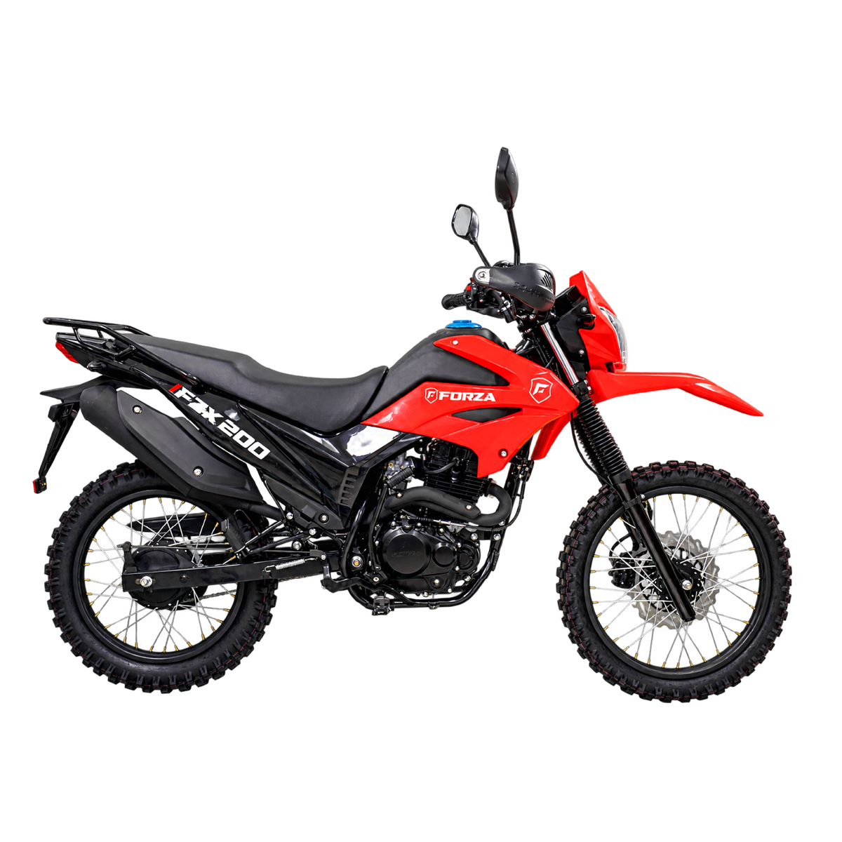 MOTOCICLETA FORZA FZX200 ROJO
