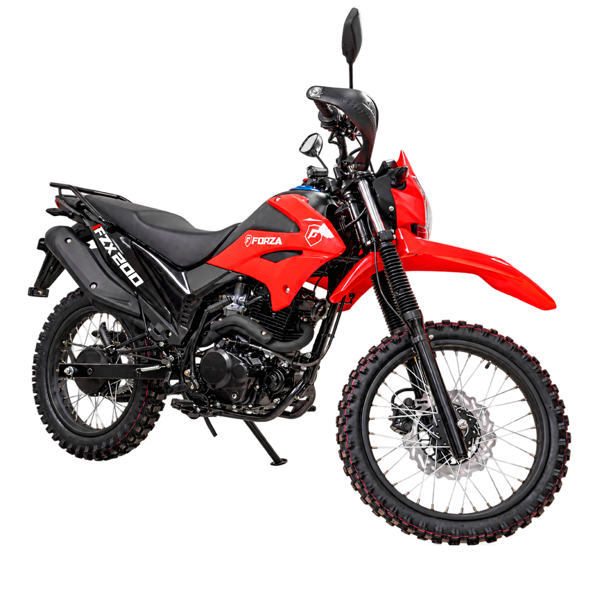 MOTOCICLETA FORZA FZX200 ROJO