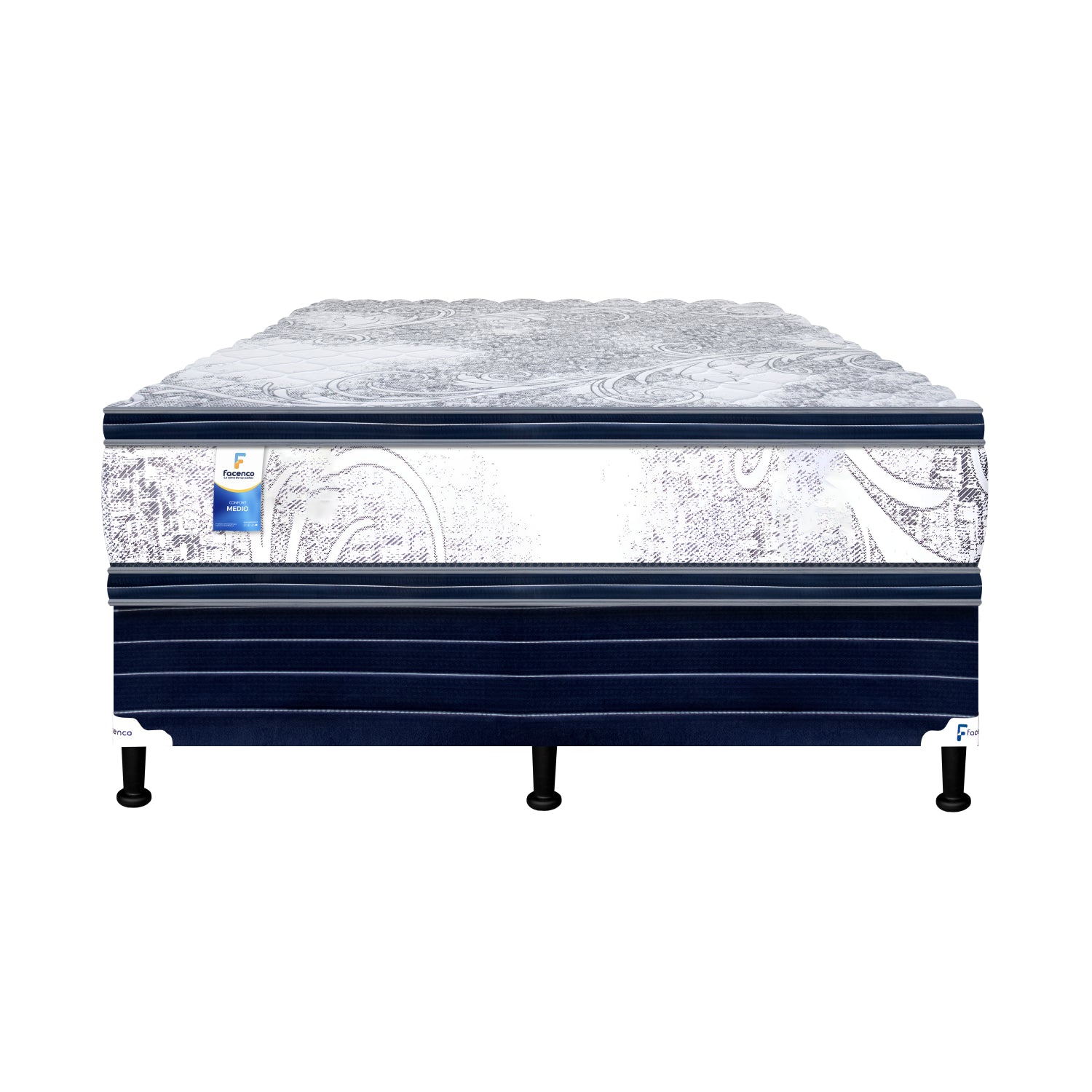 CAMA QUEEN DUAL CONFORT + 1 ALMOHADA