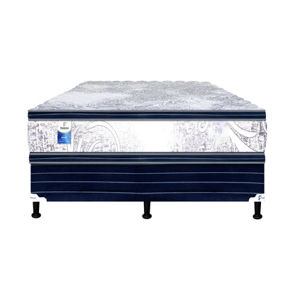 CAMA QUEEN DUAL CONFORT + 1 ALMOHADA