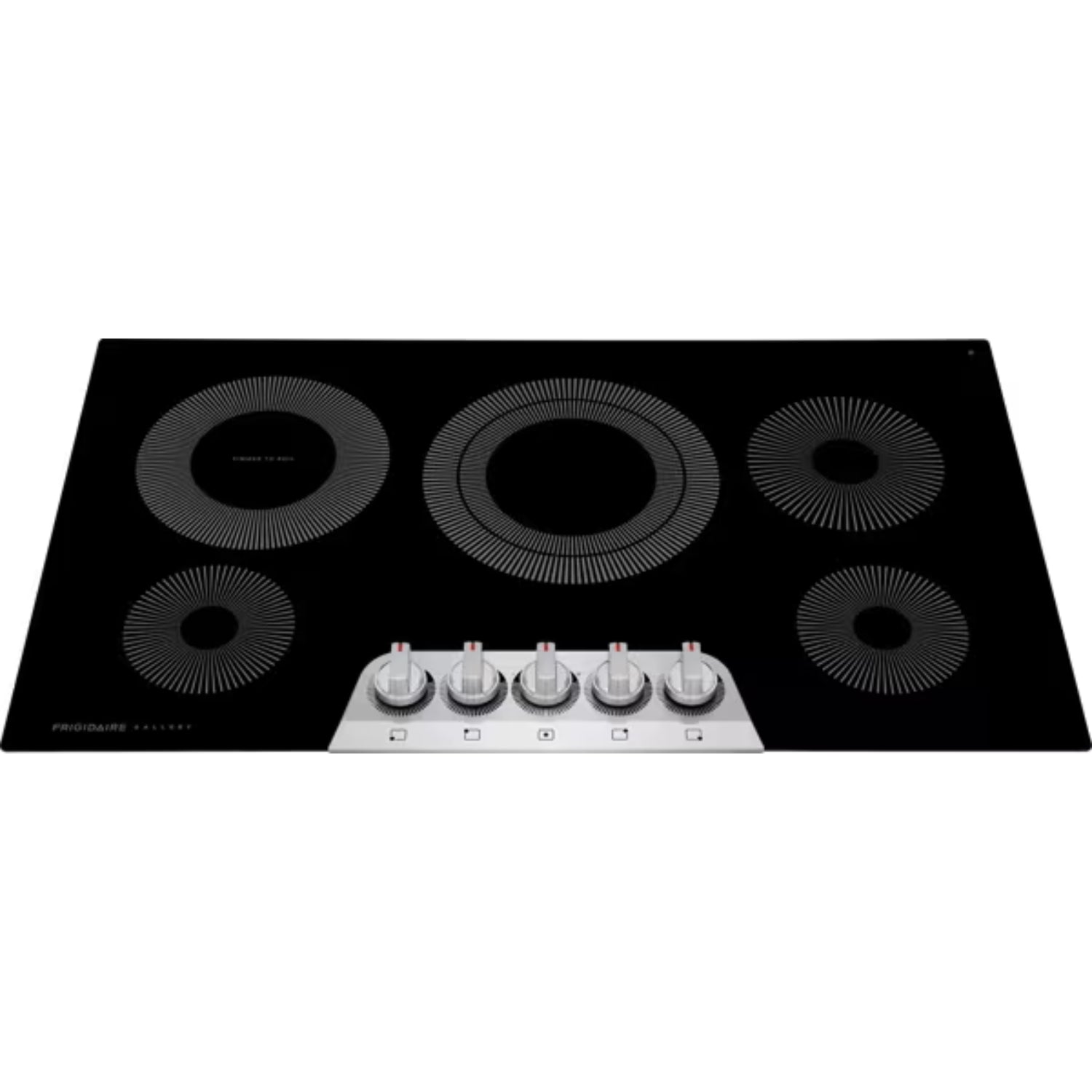 Cooktop Eléctrico Frigidaire Gallery 36" 5 quemadores Acero Inoxidable GCCE3670AS