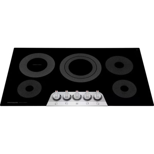 Cooktop Eléctrico Frigidaire Gallery 36" 5 quemadores Acero Inoxidable GCCE3670AS