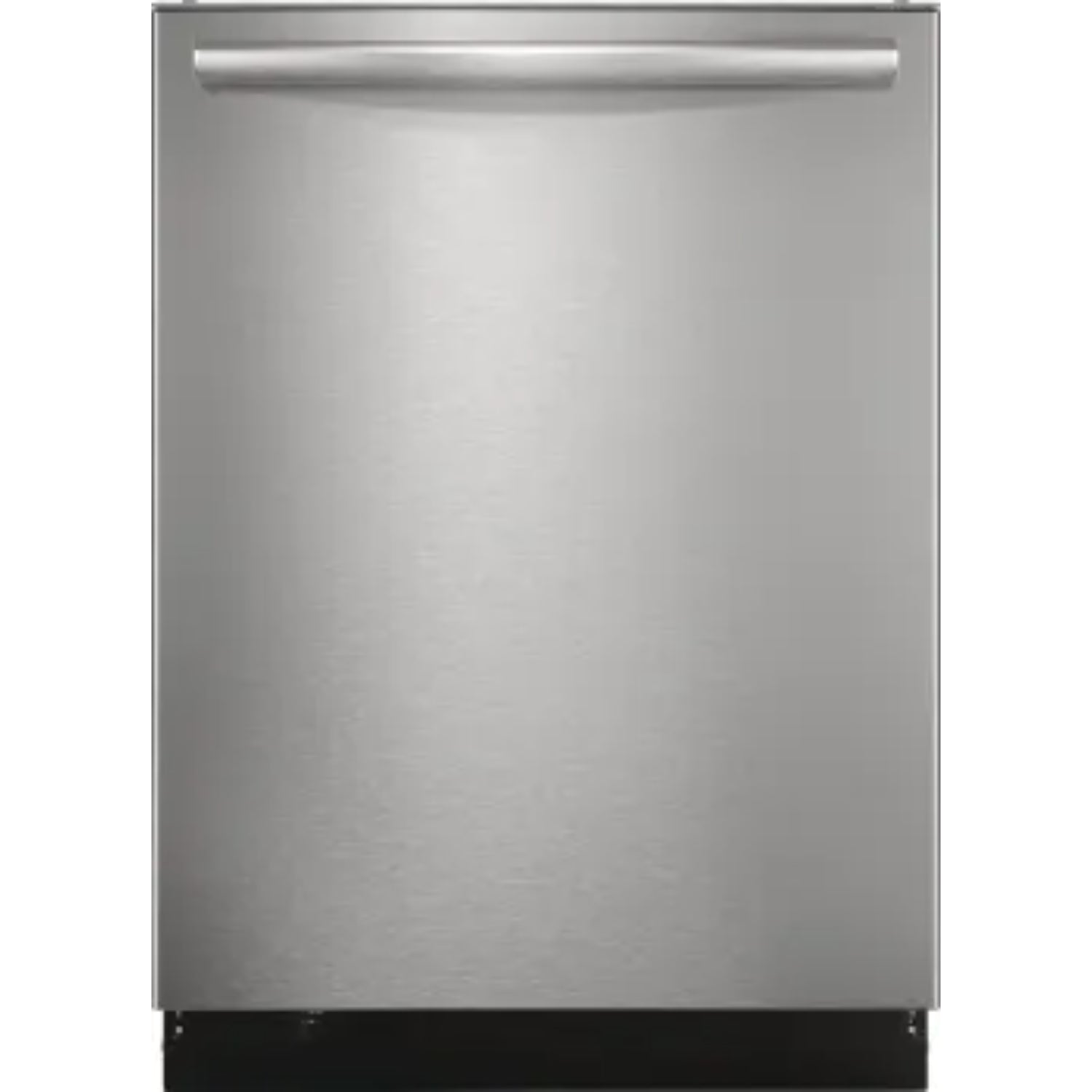 lavavajillas empotrable Frigidaire de acero inoxidable, vista frontal