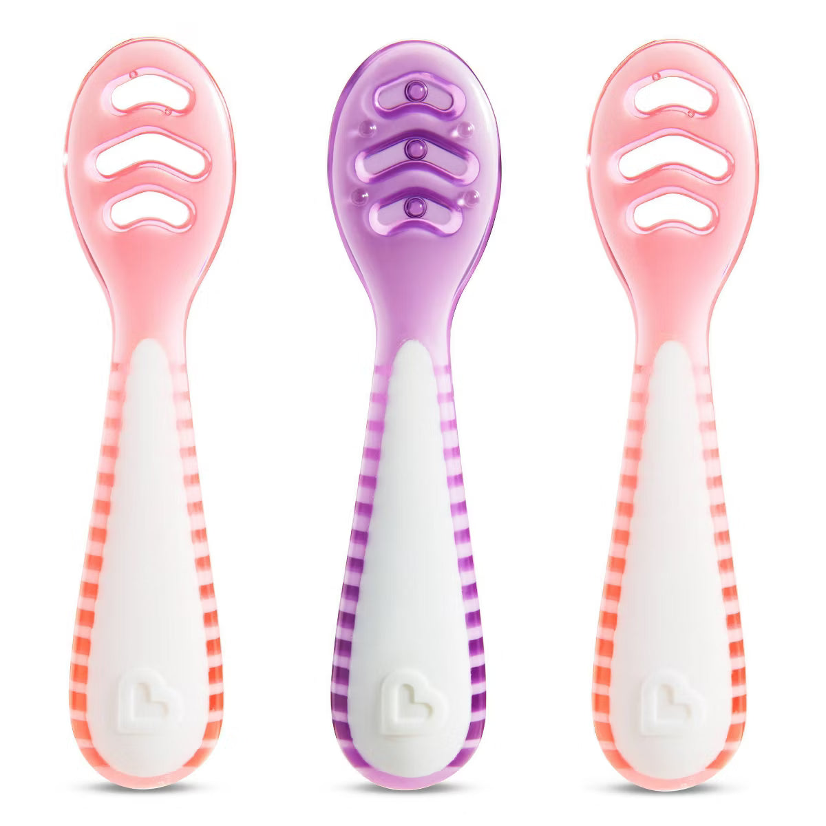 DIP SUAVE PRIMERAS CUCHARAS ROSAS 3PK