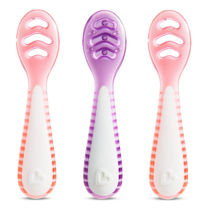 DIP SUAVE PRIMERAS CUCHARAS ROSAS 3PK