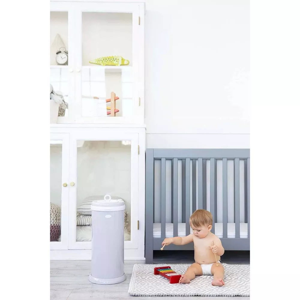 Contenedor para Pañales Ubbi Acero Inoxidable Antiolor Gris 10006
