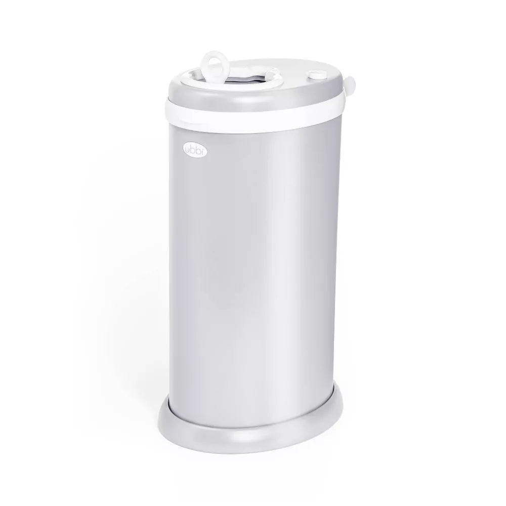 Contenedor para Pañales Ubbi Acero Inoxidable Antiolor Gris 10006