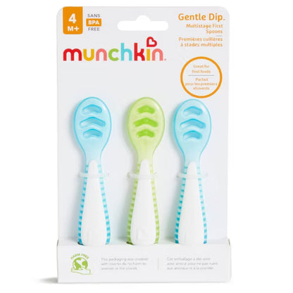 DIP SUAVE PRIMERAS CUCHARAS AZULES 3PK