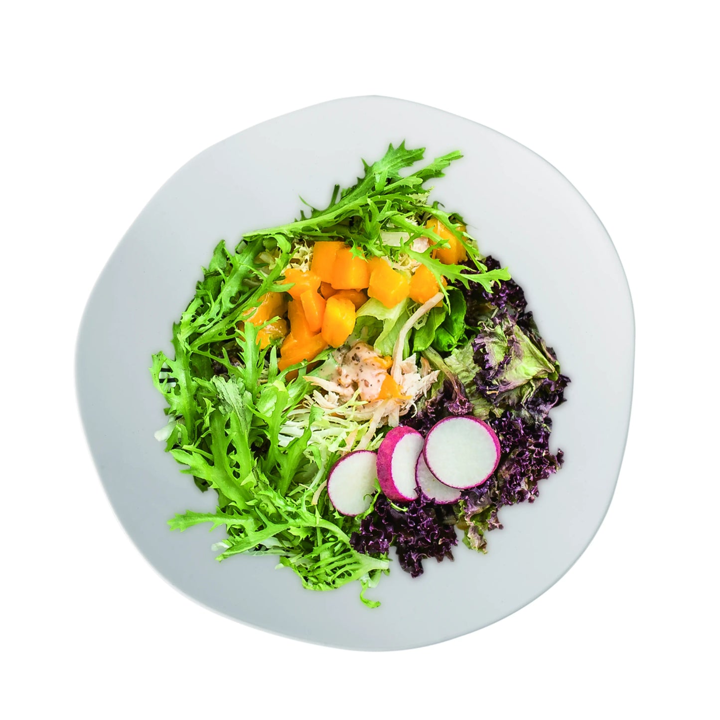 Plato Cerámico Blanco 13 Pulgadas (HJ24726W)