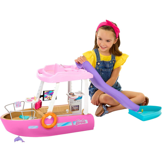 BARBIE PLAYSET BOTE DE ENSUENO