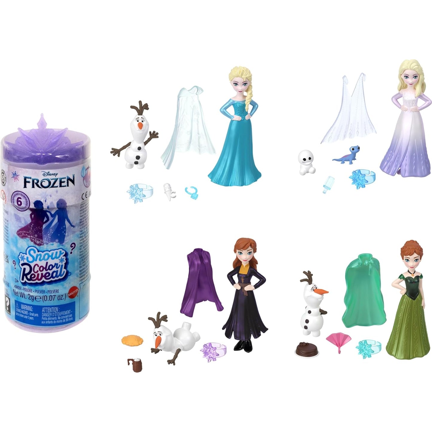 DISNEY FROZEN MUNECA  REVELACION SORPRES