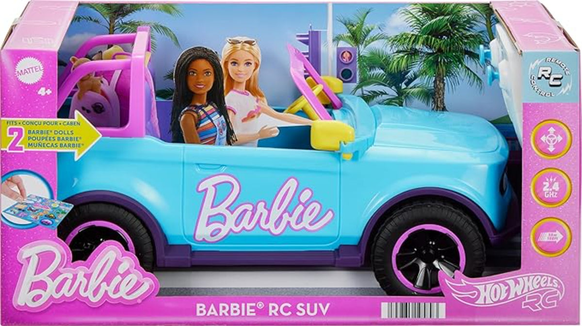 HOT WHEELS CONTROL REMOTO BARBIE ROSA