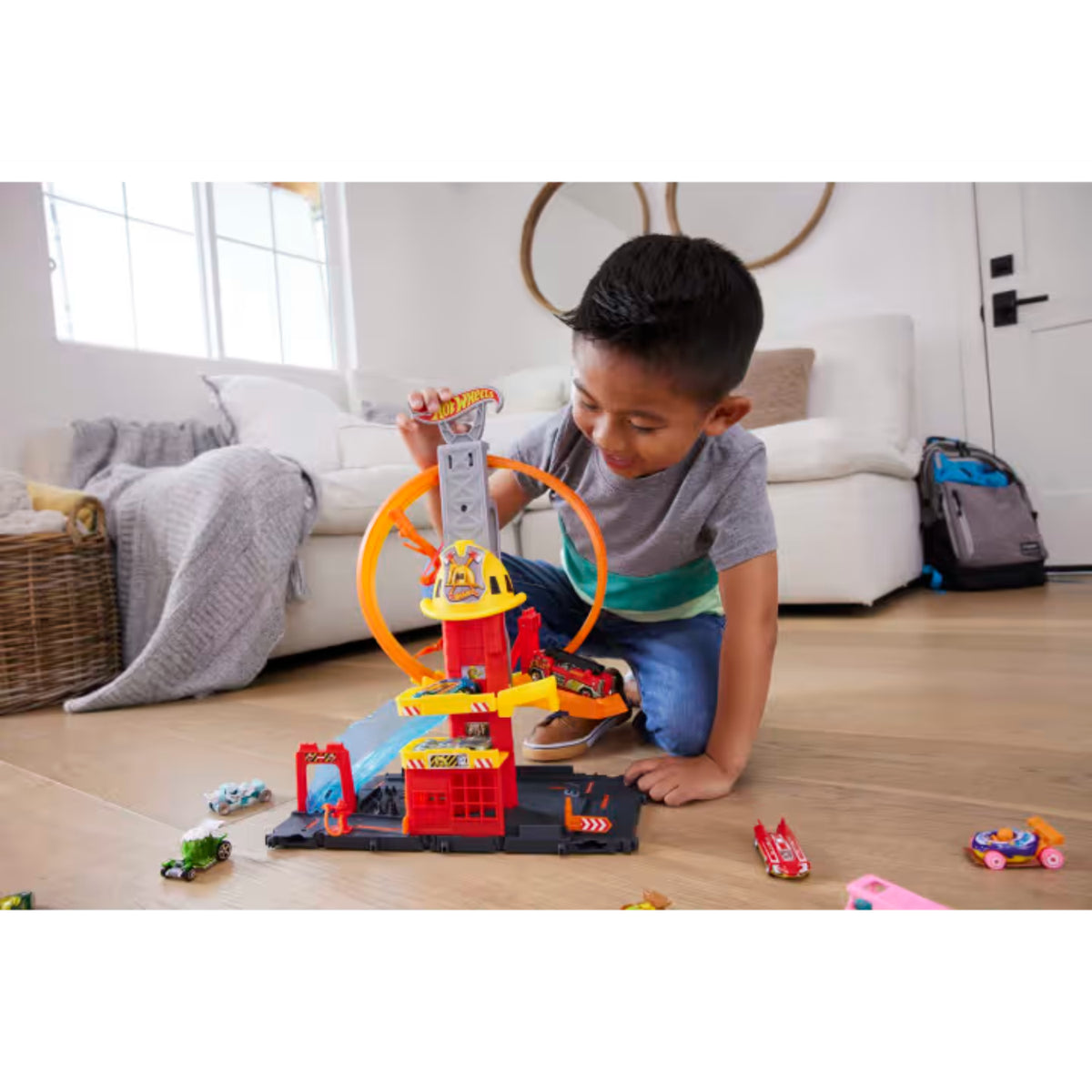 HOT WHEELS SUPER PISTA EST DBOMBEROS
