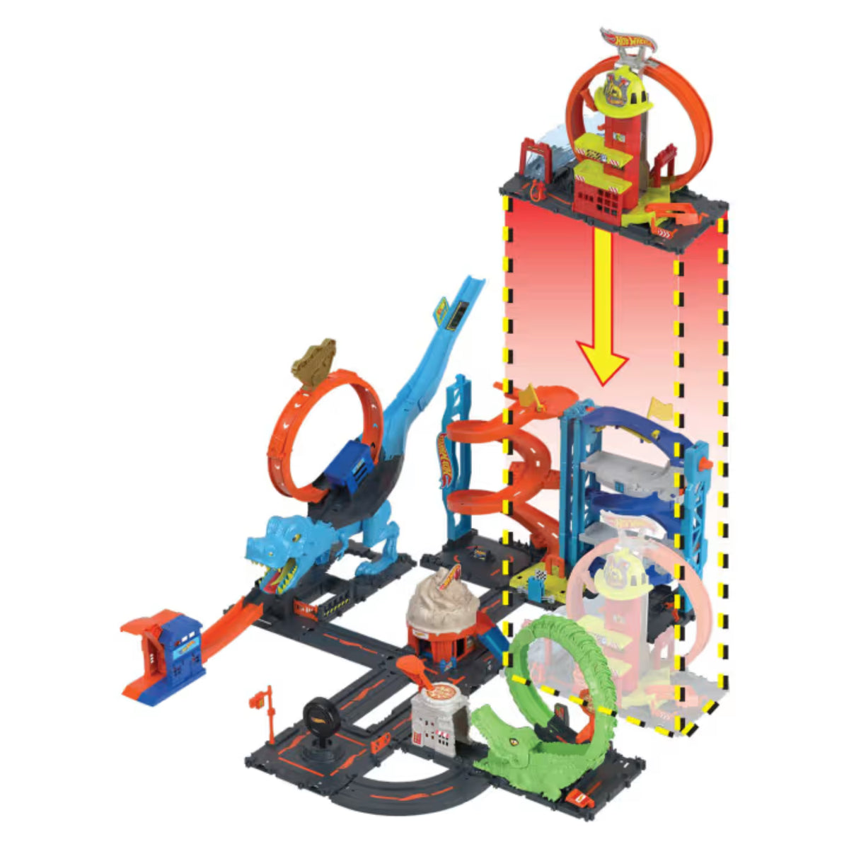 HOT WHEELS SUPER PISTA EST DBOMBEROS