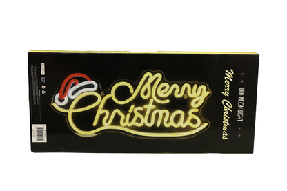 NAV ADORNO LUZ NEON ROTULO XMAS