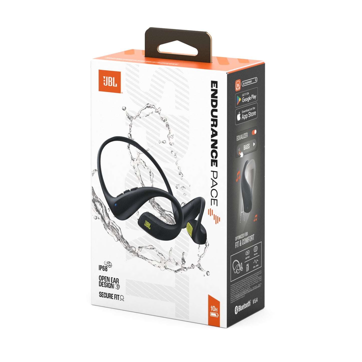 Audífonos Deportivos JBL Endurance Pace Neckband IP68 JBLENDUPACEBLKLAM