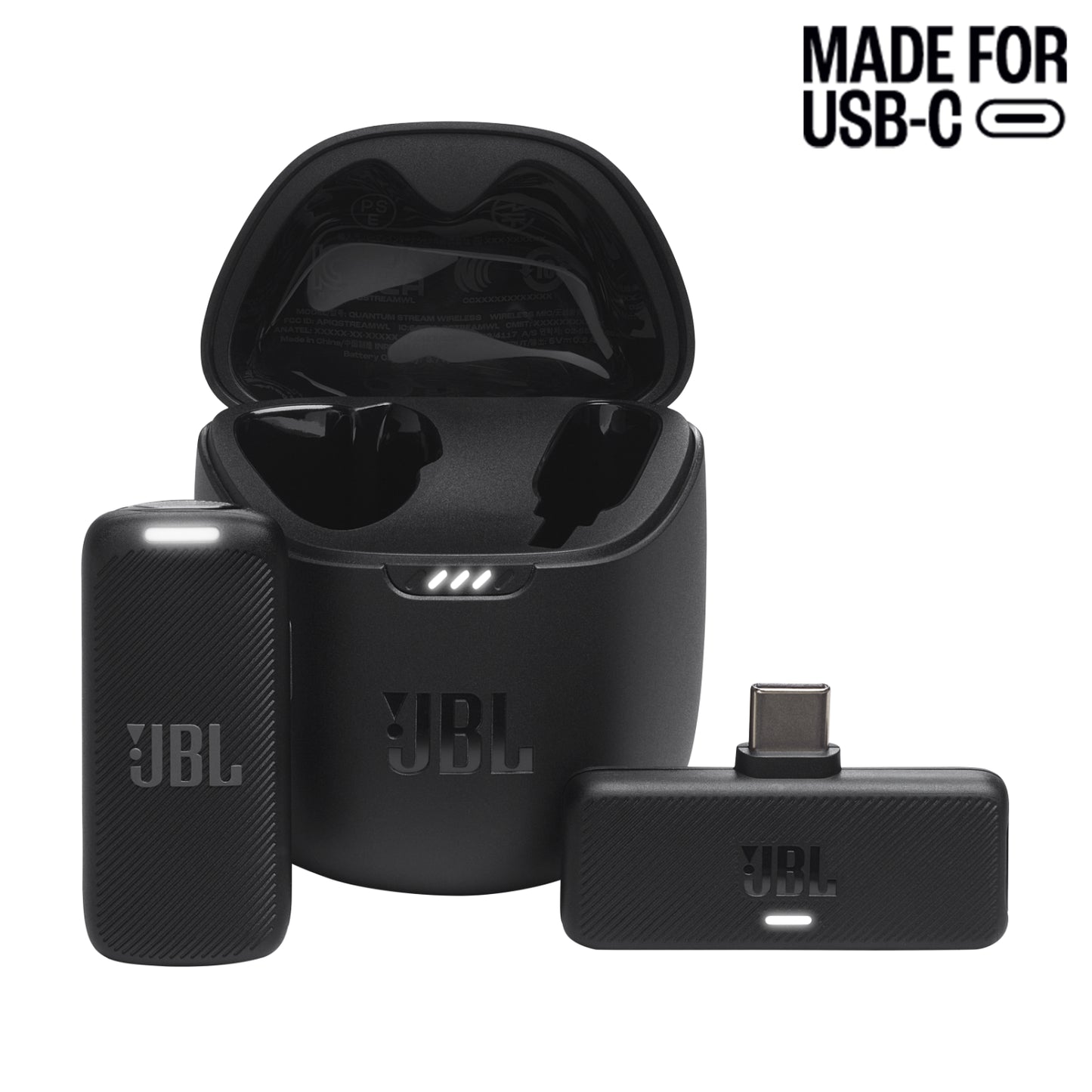 Micrófono Inalámbrico JBL Quantum Stream USB-C JBLSTRMWLUSBCBLKAM