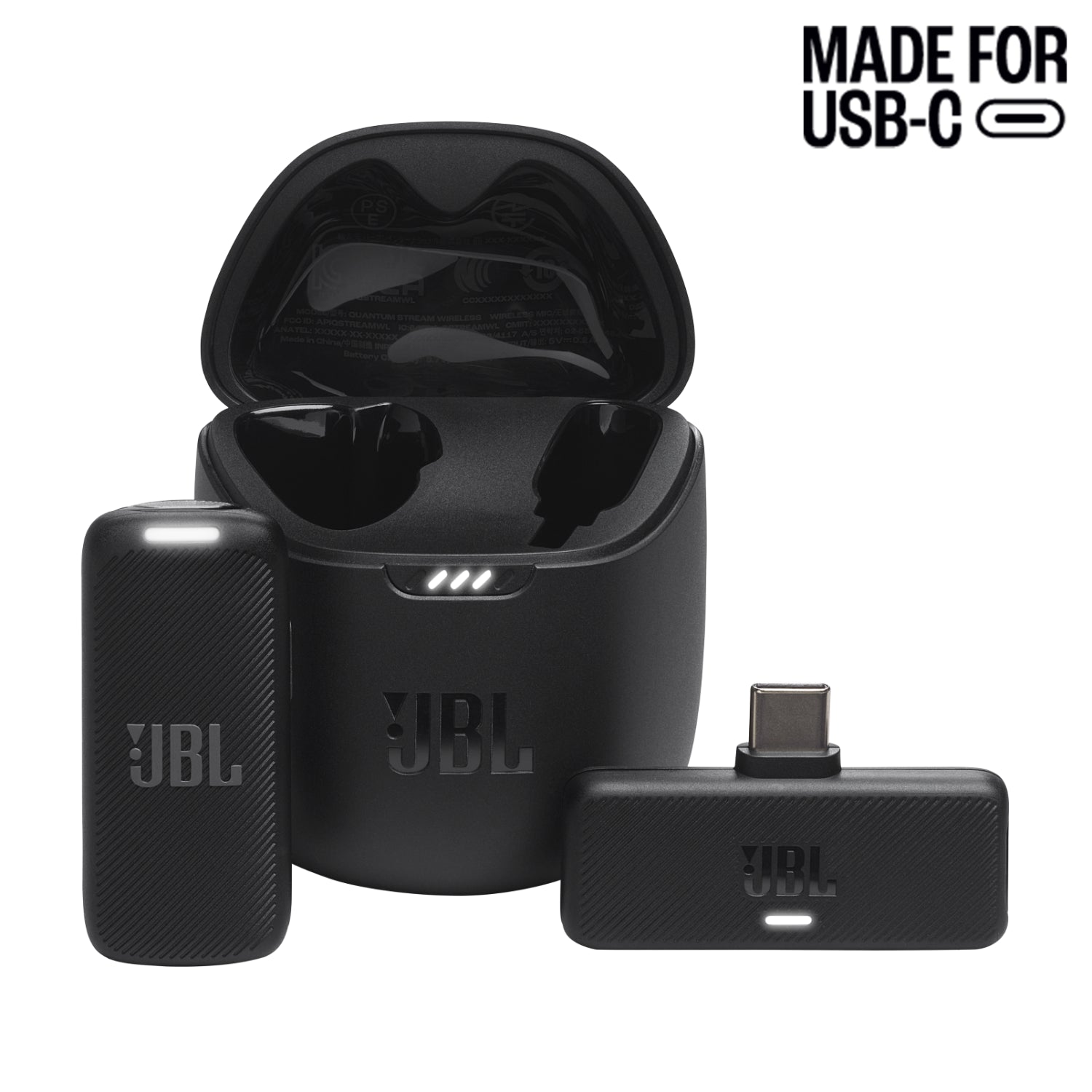Micrófono Inalámbrico JBL Quantum Stream USB-C JBLSTRMWLUSBCBLKAM