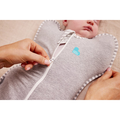 LOVE TO DREAM SWADDLE UP 0.2T ALGODÓN GRIS MEDIANO