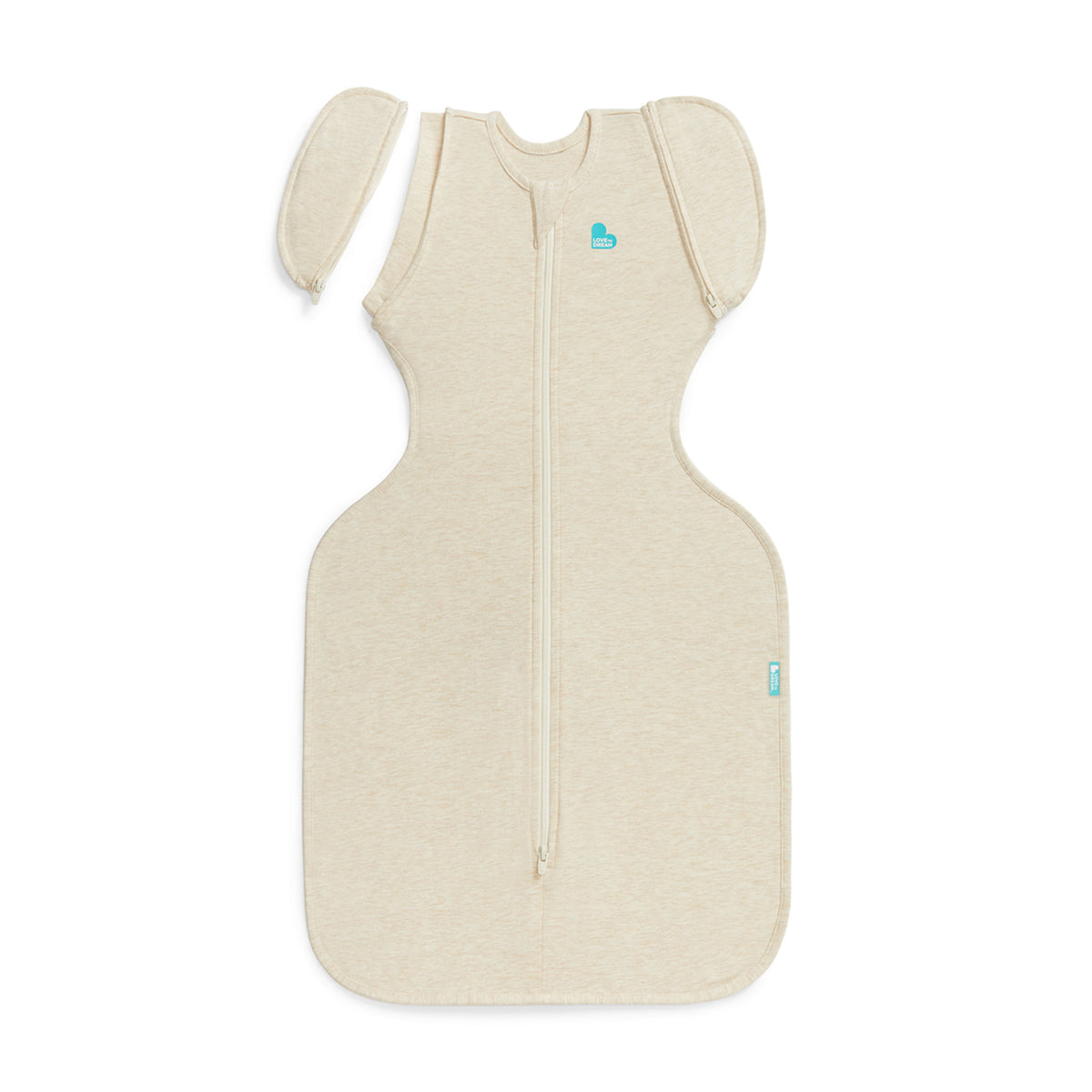 SWADDLE UP 1.0T STRETCH ALGODÓN AVENA PEQUEÑO