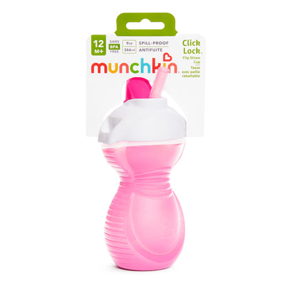 VASO CLICK LOCK PITILLO DE SILICONA 9 OZ