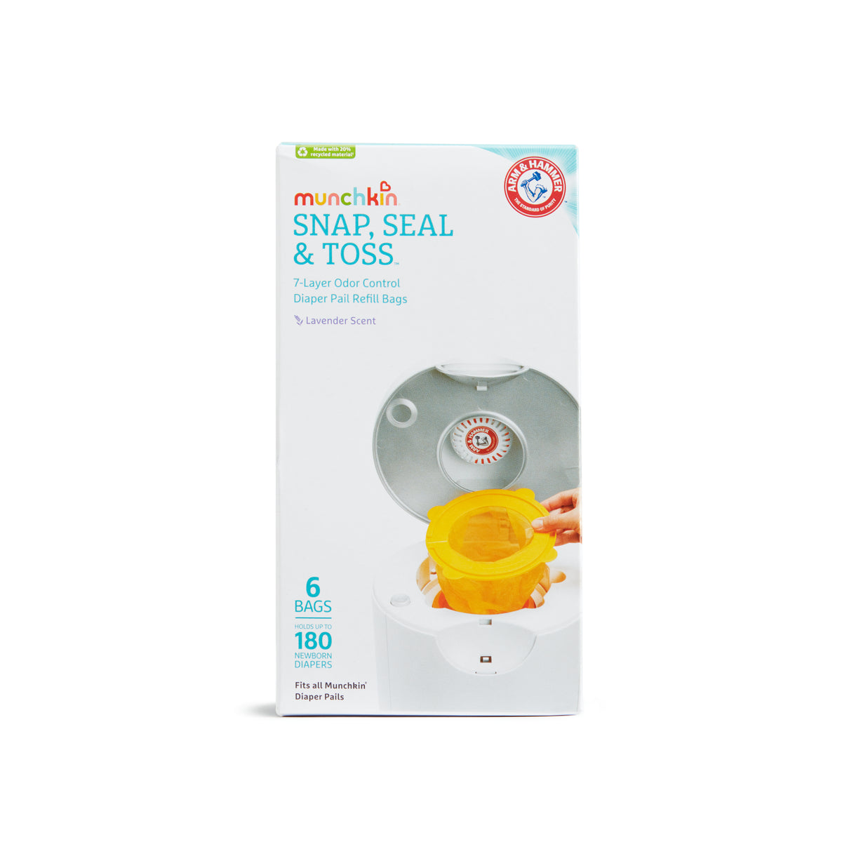 BOLSAS DESECHABLES PARA PANALES 6PZAS