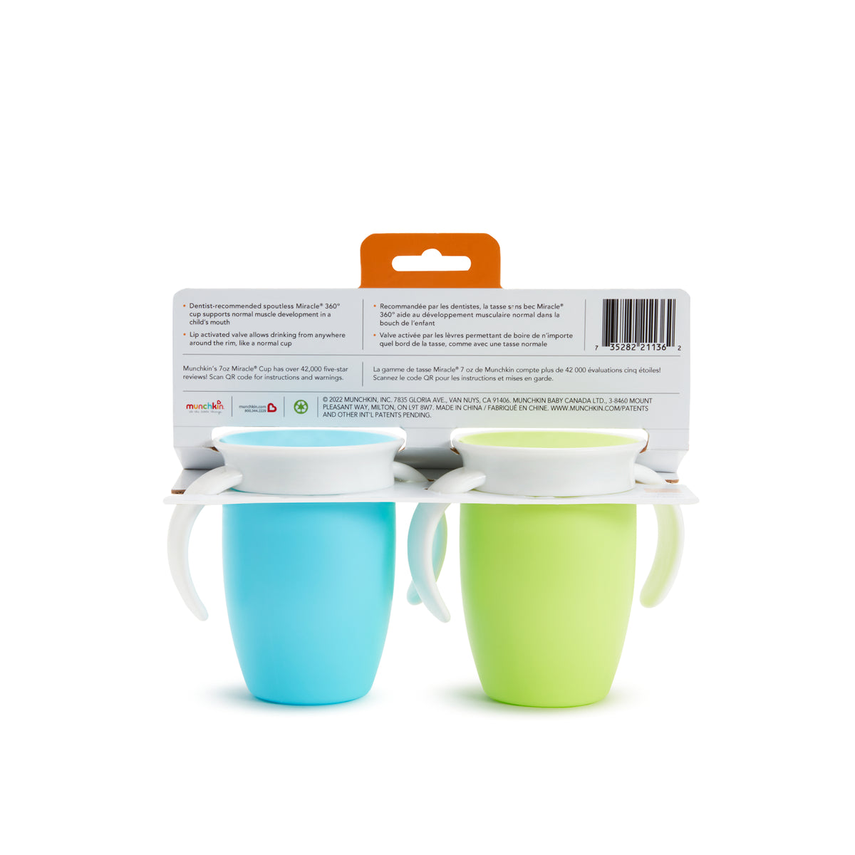 VASO DE ENTRENAMIENTO 7OZ 2PK
