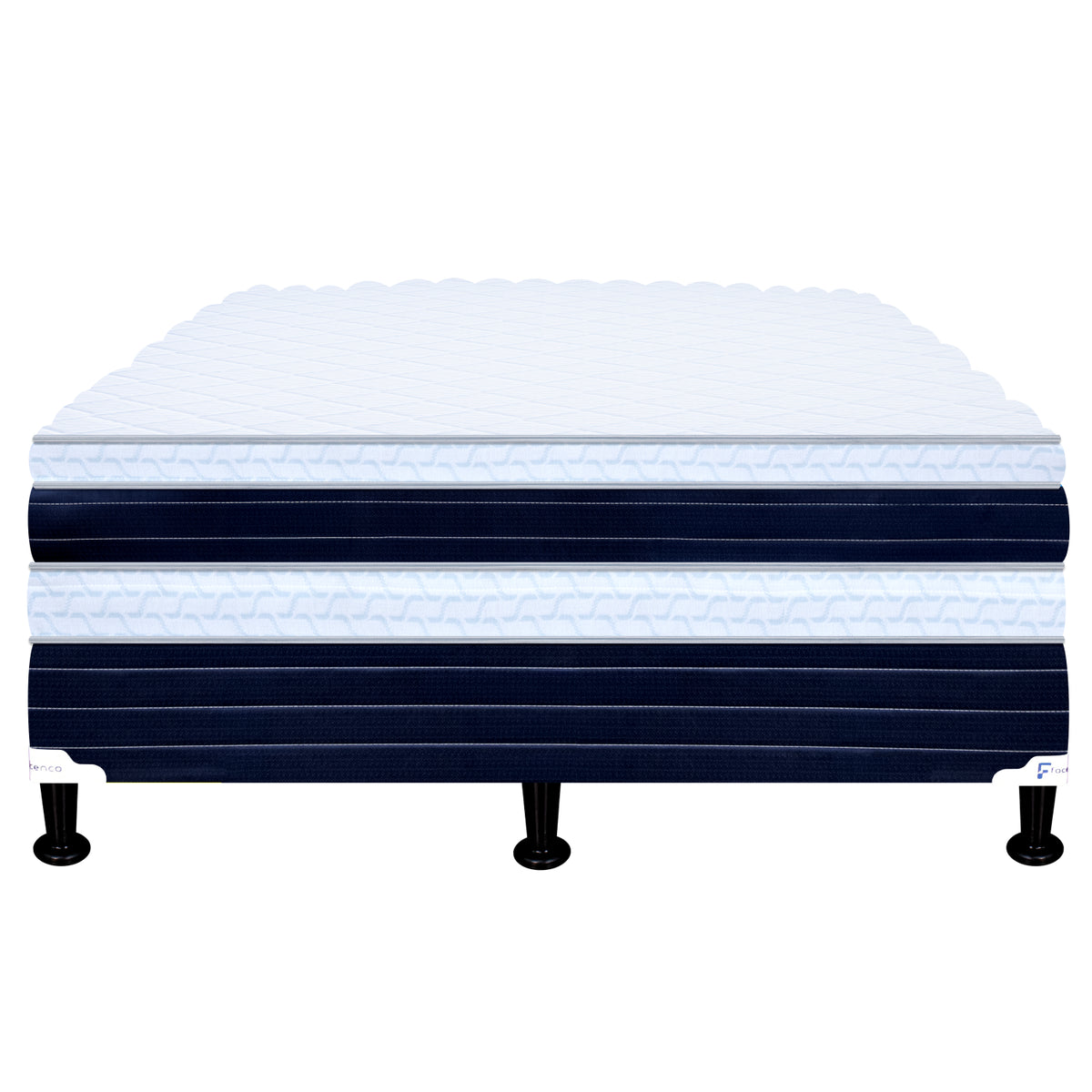 3-IN-1 SILVER QUEEN BED + 1 PILLOW