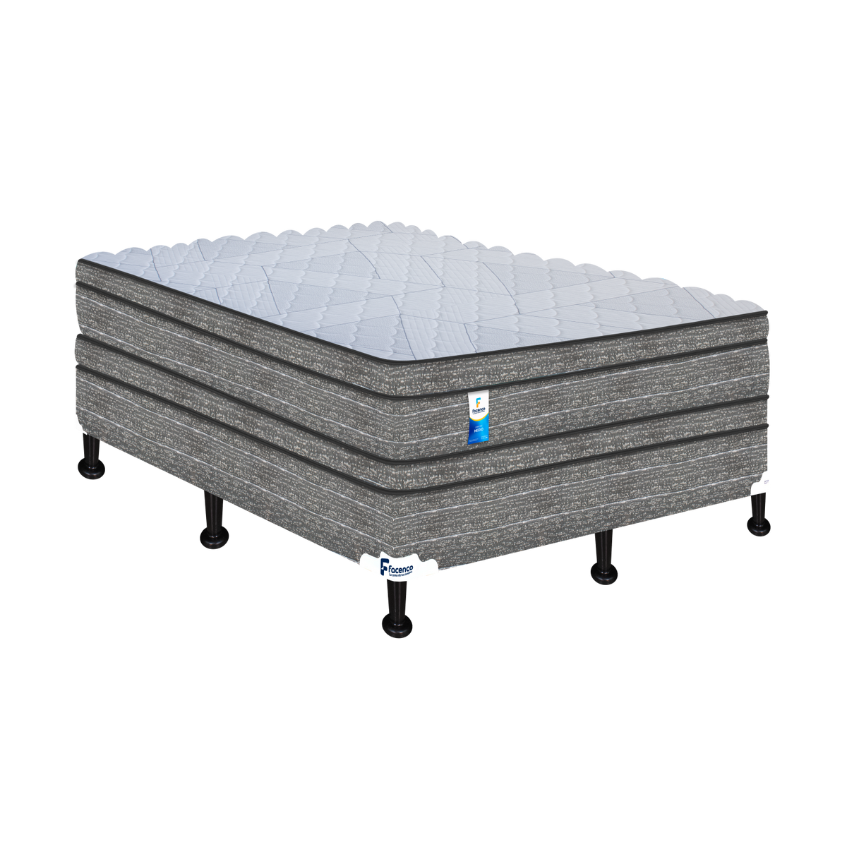 Cama Facenco Sueña Doble con 1 Almohada Unipersonal