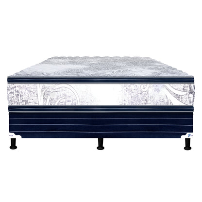 CAMA QUEEN DUAL CONFORT + 1 ALMOHADA