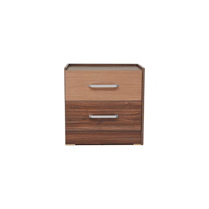 Juego de Cabecera Queen Size Dana Muebles Sinaí con 2 Mesas de Noche