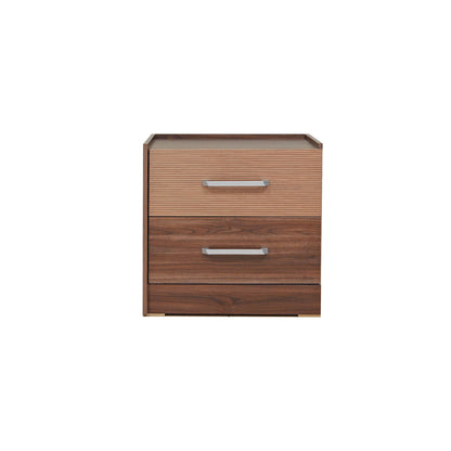 Juego de Cabecera Queen Size Dana Muebles Sinaí con 2 Mesas de Noche