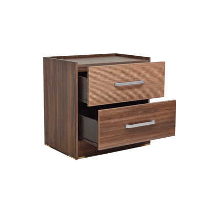 Juego de Cabecera Queen Size Dana Muebles Sinaí con 2 Mesas de Noche