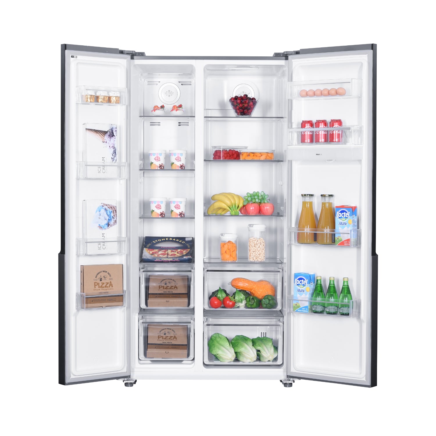 Refrigeradora Mabe Side by Side 19 Pies TecInverter – MSM521LMLSS0