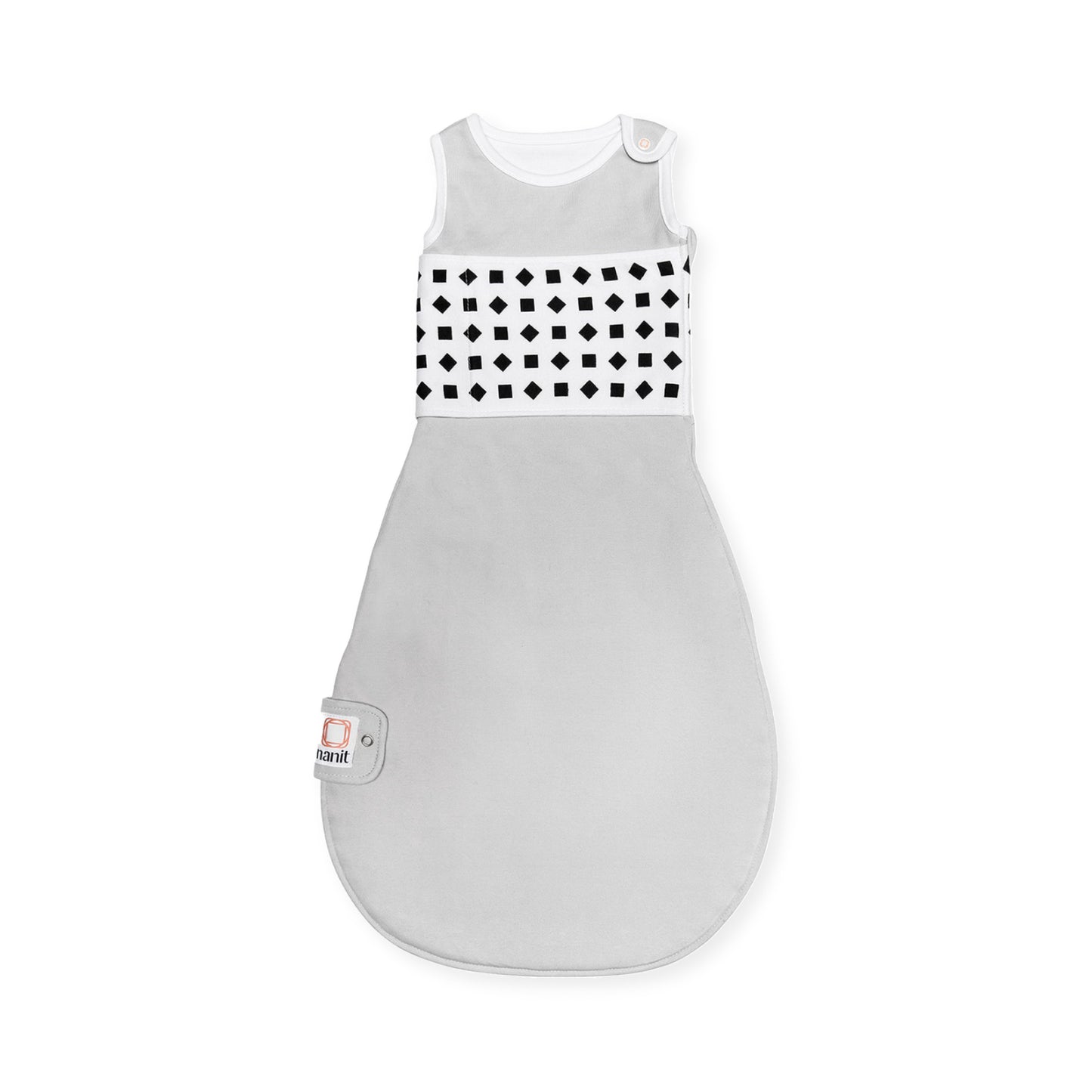 Nanit Saco de Dormir para Bebé (6-12 meses), Color Gris B621GUS